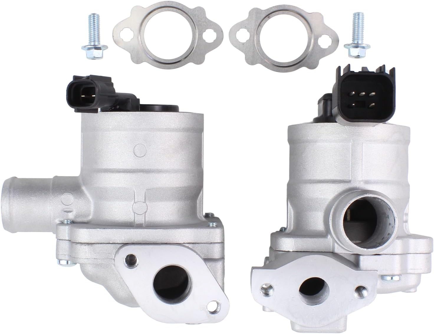 Left and Right Secondary Air Injection Check Valve with Gaskets for Subaru Forester 2006-2013, Impreza 2.5L 2006-2014, WRX STI 2013-2021