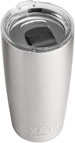 YETI - Vaso térmico de 20onzas de acero inoxidable con aislamiento al vacío y tapa MagSlider modelo Rambler