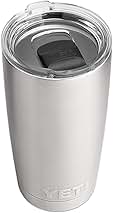 YETI Rambler 20 oz Stainless Steel Vacuum Insulated Tumbler w/MagSlider Lid