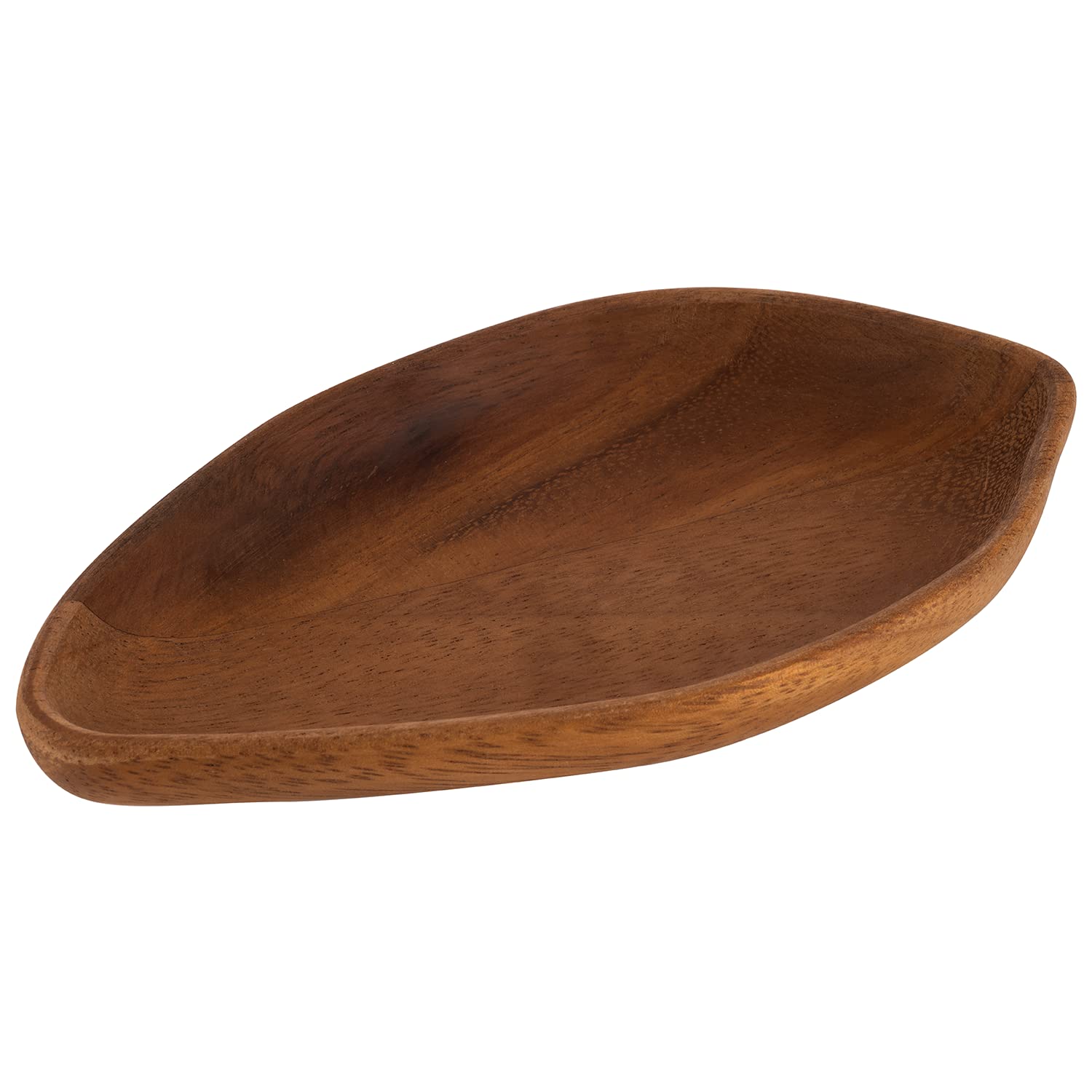 APS 790 - Cuenco de madera de acacia engrasada, 16,5 x 9 x 2 cm