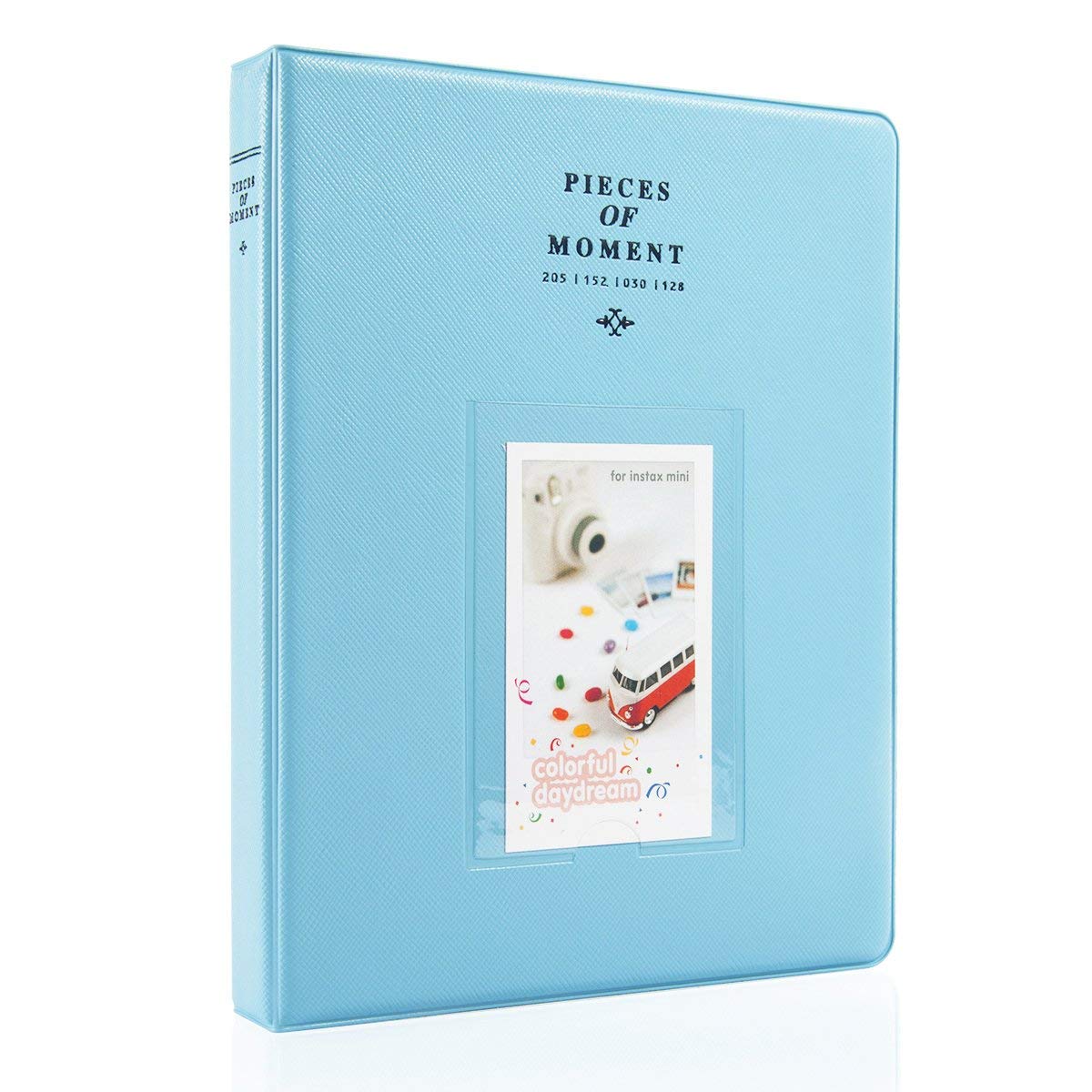 ZENKO 128 Pocket Photo Album - Compatible with Fujifilm Instax Mini, Polaroid Snap & More - Blue, 114 x 140 x 33 mm-image-19