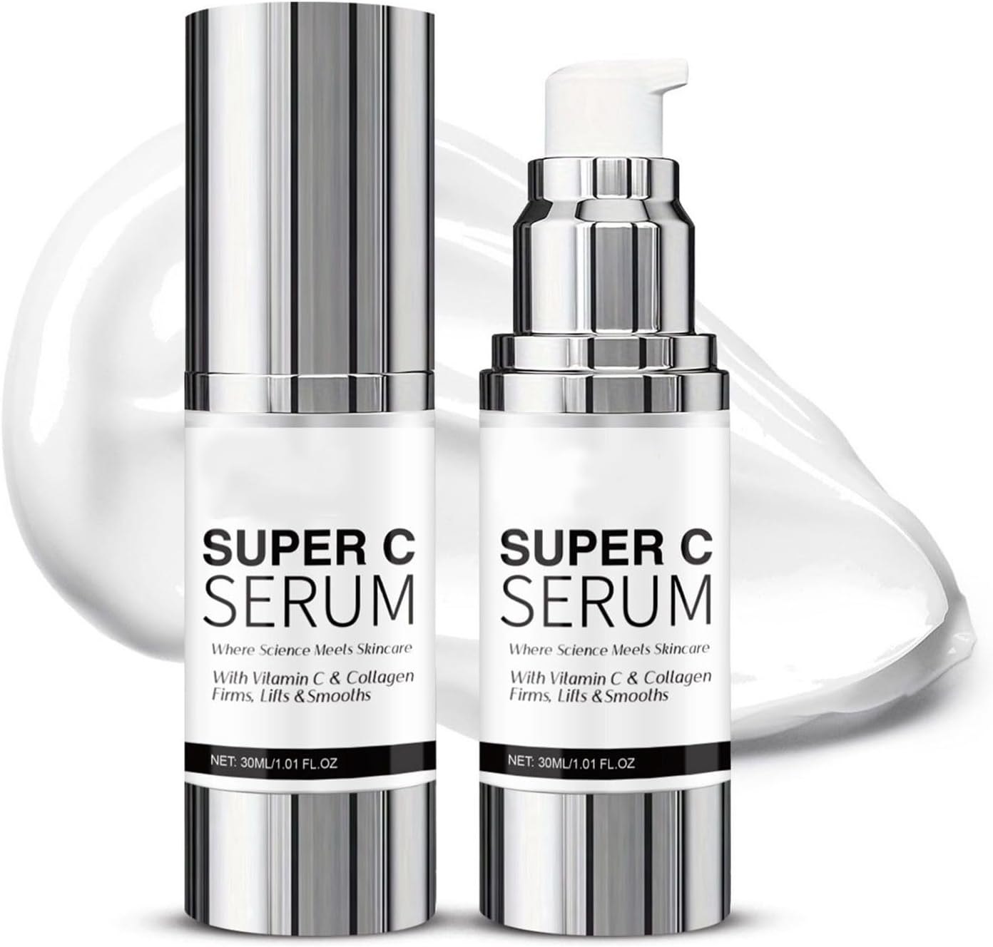 Vitamin C Serum for Mature Skin, Anti Aging Serum for Dark Spots, Fine Lines, Wrinkles, Deep Hydration Facial Serum for Smooth, Moisturized Skin, Skincare for Women & Men (30ml) Vitamin C Serum for Mature Skin, Anti Aging Serum for Dark Spots, Fine Lines, Wrinkles, Deep Hydration Facial Serum for Smooth, Moisturized Skin, Skincare for Women & Men (30ml)