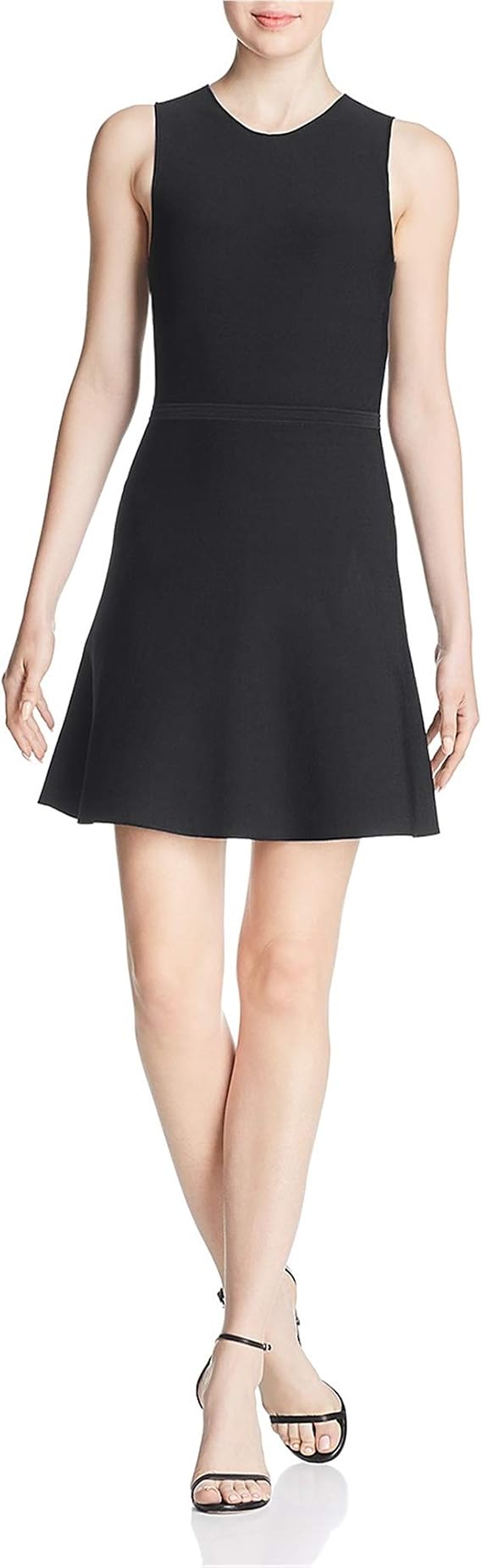 Sleeveless Flare Knit Dress 