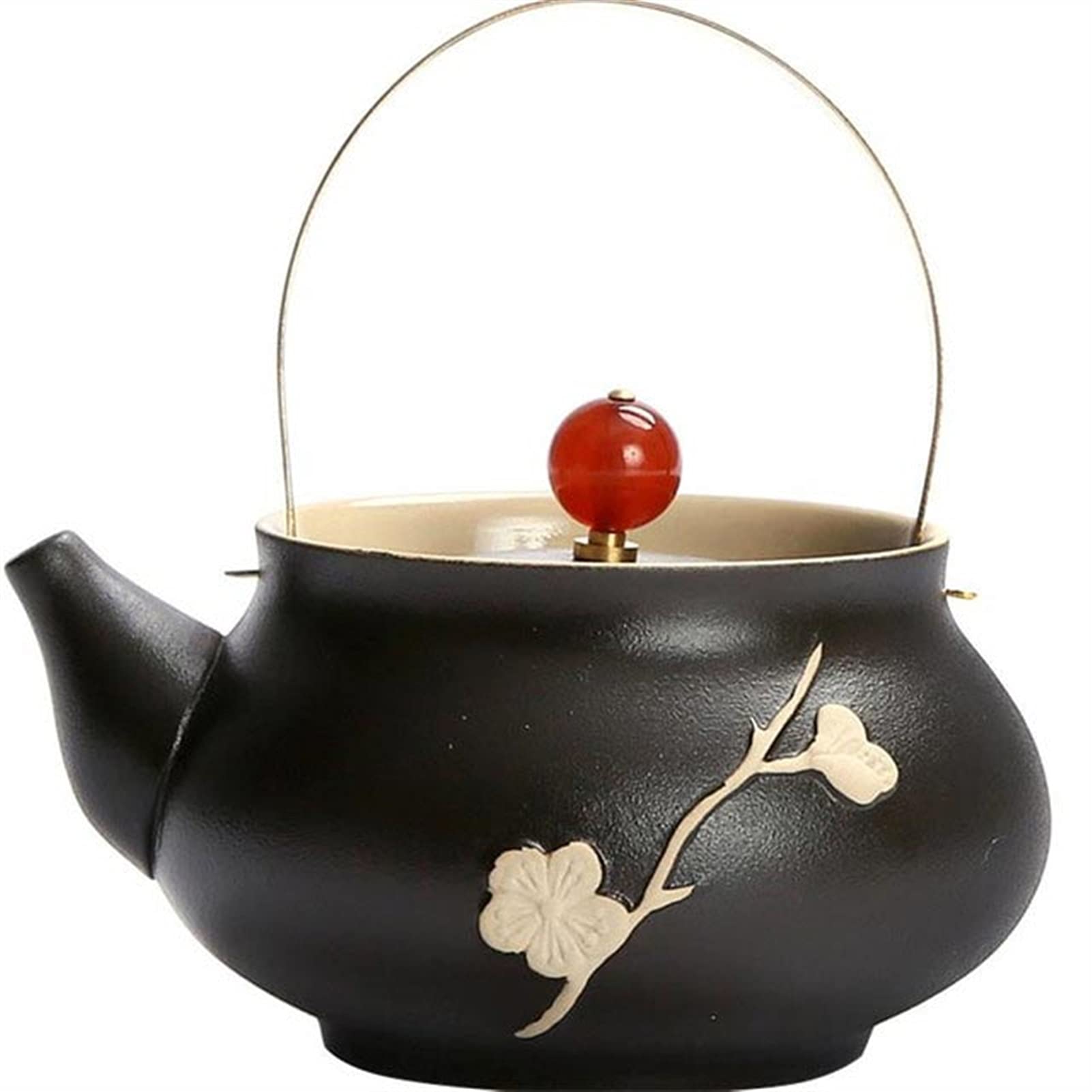 Tetera de cerámica para té kung fu que mantiene el calor más tiempo