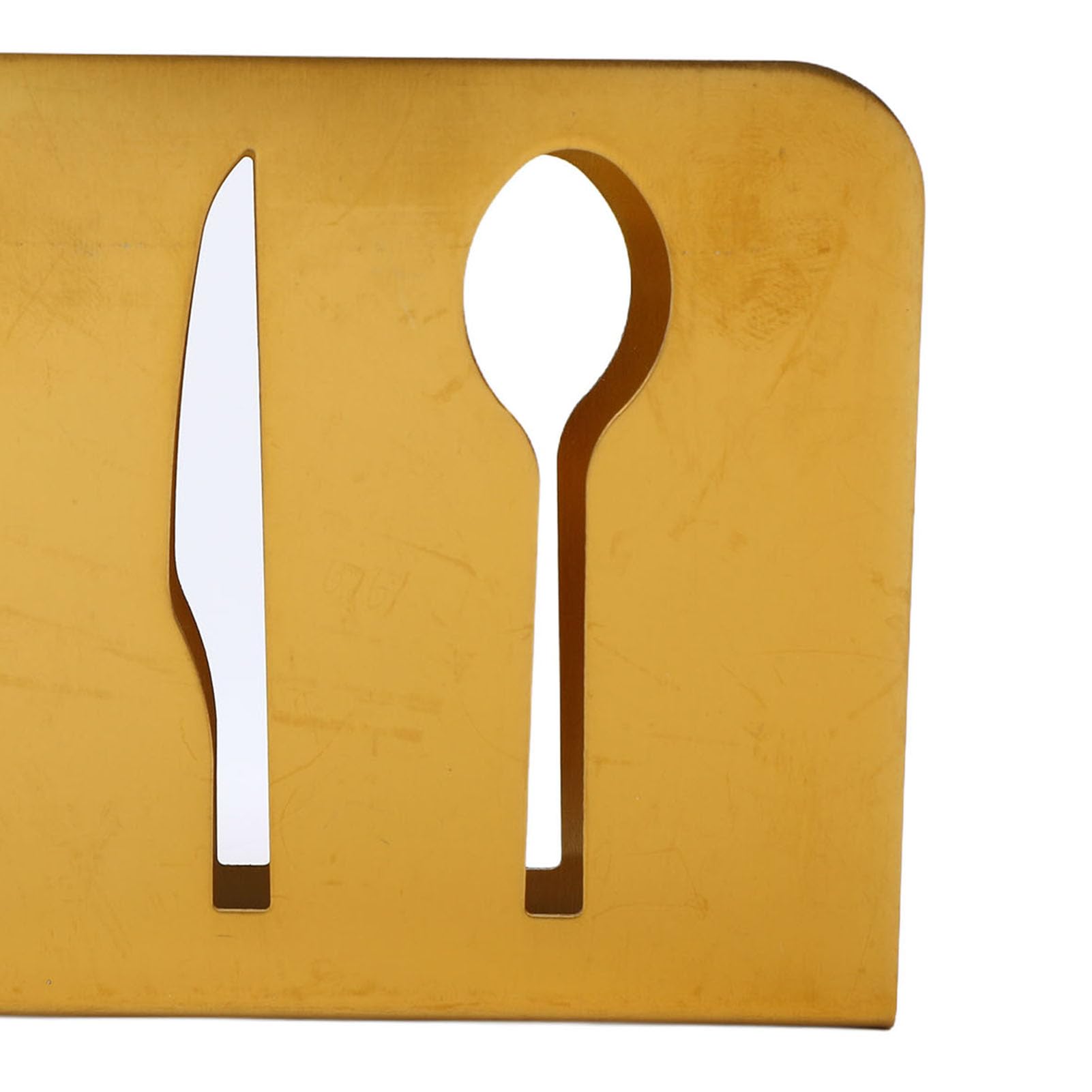 Portatovaglioli, Dispenser Portatovaglioli in Acciaio Inossidabile, Organizzatore Verticale per Fazzoletti 90 X 120 X 37 Mm con Base Stabile per Tavolo da Pranzo Ufficio Ristorante Bar (#2)