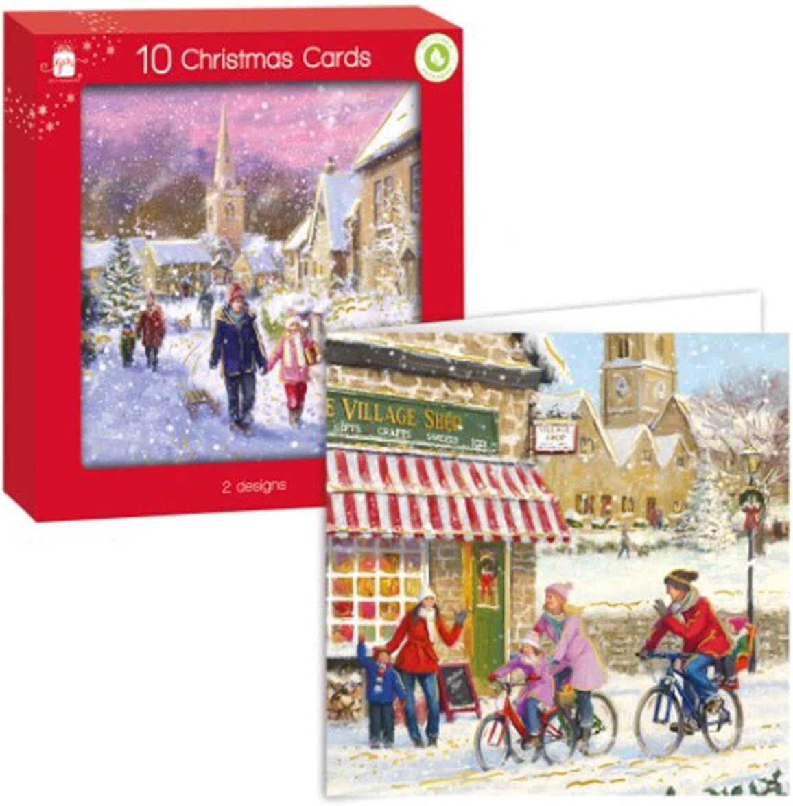 Prntable Chrstmas Cards For Famly And Frends | Wnter Wonderland - View #2