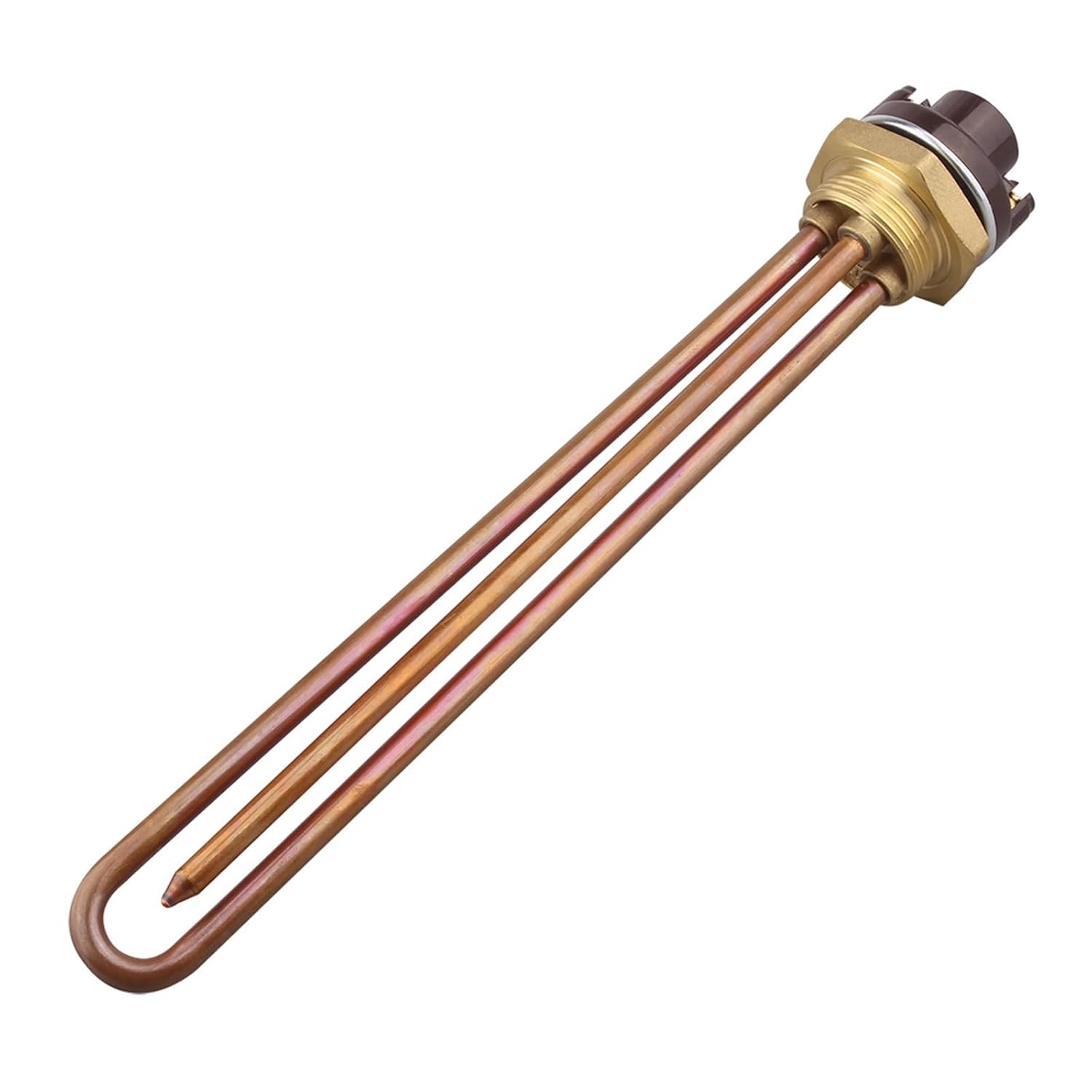 220v Electric Water Heater Thermostat Adjustable Temperature Switch DN32 1 1/4'' Immersion Heating Element 1200w 1500w 2kw 3kw