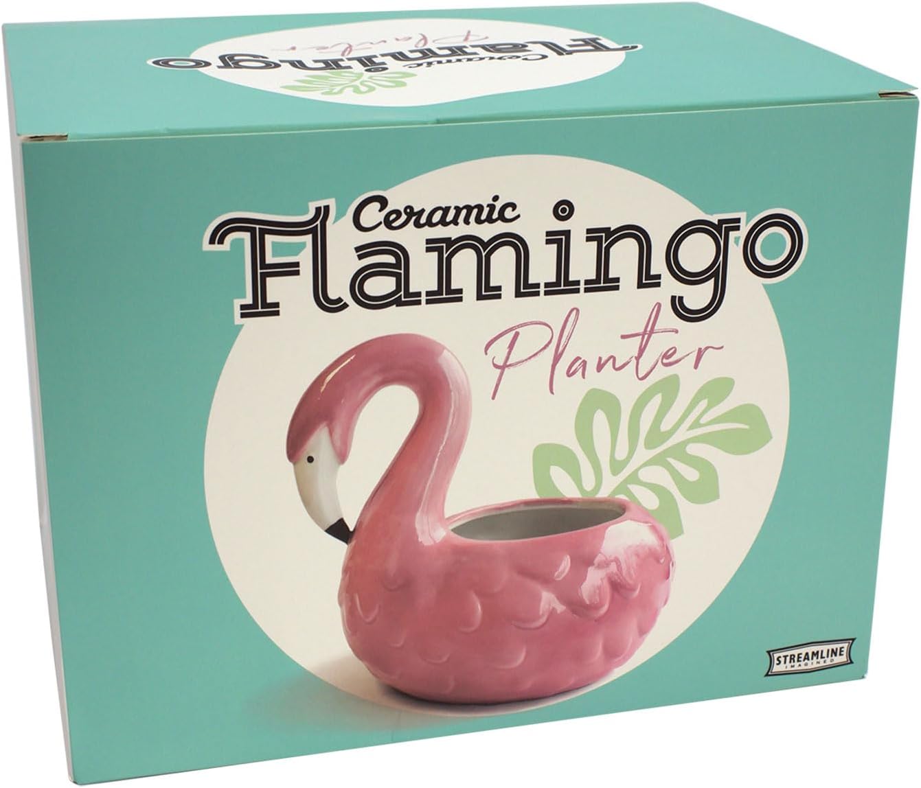 Streamline Imagined Cute Flamingo Planter Pot