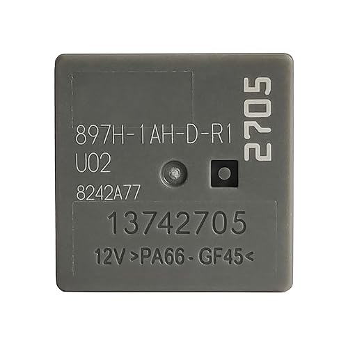 Miniatura 5 de 897H-1AH-D-R1 U02 13742705 12VDC 70A 13306943 4Pins Plug in SPNO Relé de potencia automotriz