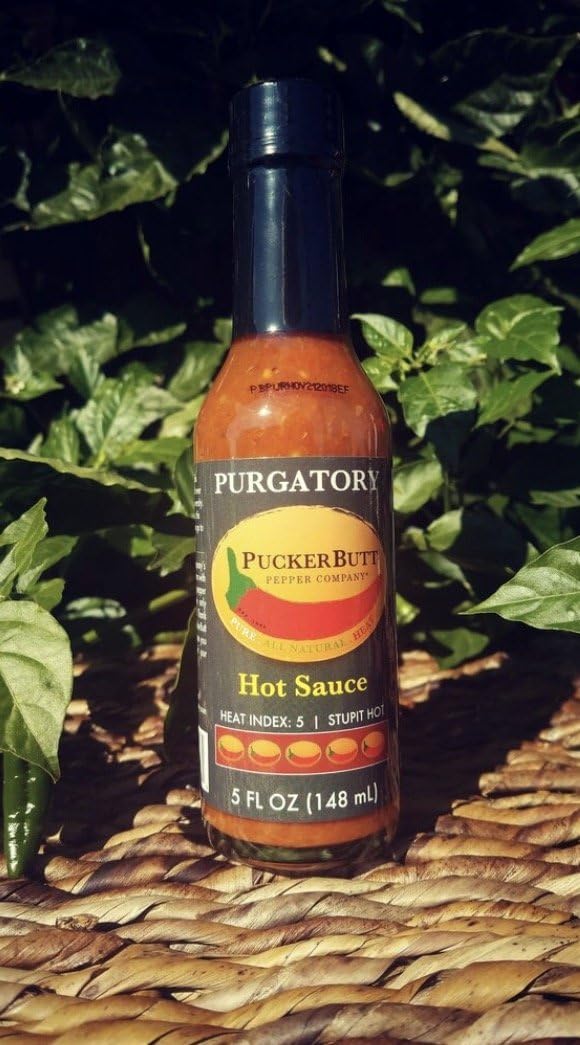 Pucker Butt Purgatory Hot Sauce Home & Kitchen