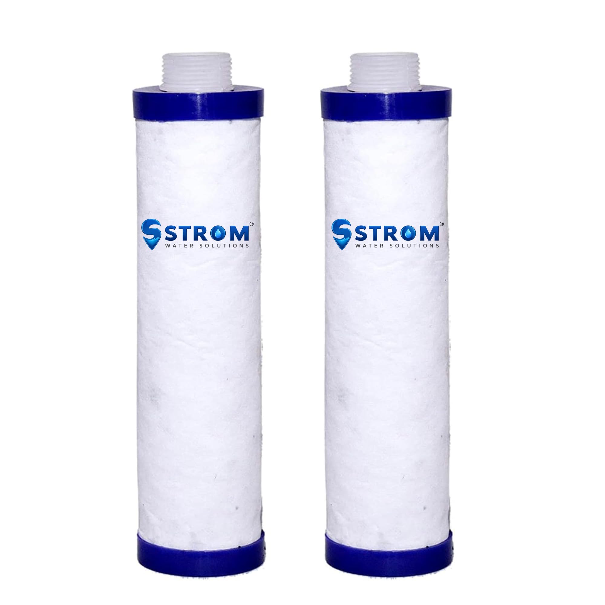 Pre Filter for Water Purifier, 9 inch PP Yarn Wound Filter (120 Grams) Threaded Candle Cartridge Pack of 2-image-34