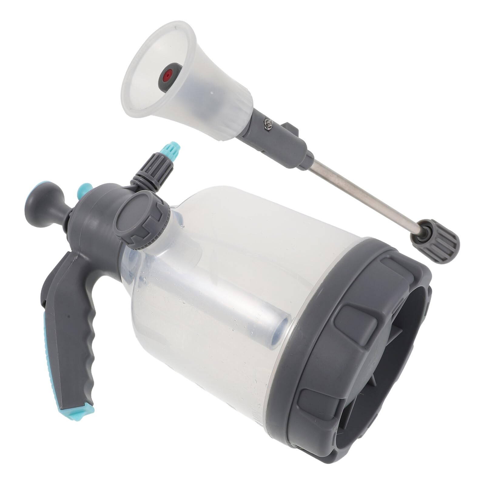 Spruzzatore da Giardino a Pressione Manuale 3l in Plastico | Formato Portatile, per Piante e Lavaggio Finestre, Capacità Ampia, Design Spesso