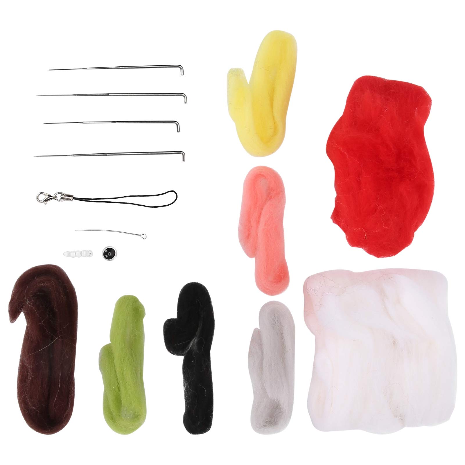 Needle Felting Kit, Cat Needle Felting Starter Kit with Instruction for Beginners