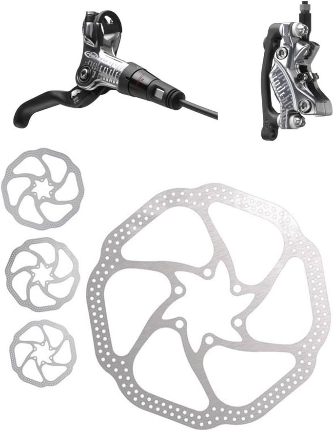 Avid Code Rear Disc Brake with Right Lever (180mm HS1 Rotor, 1600mm Hose)