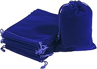 Vista 9 de HRX Package - 20 bolsas de terciopelo con cordón, bolsas de terciopelo de 5 x 7 pulgadas para envoltorio de regalos de joyería (negro)