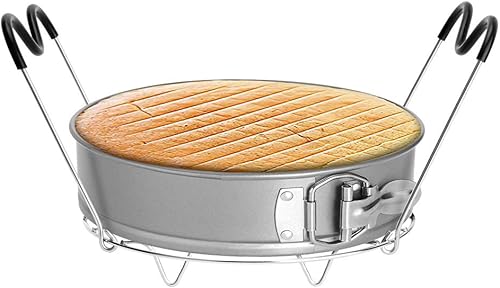 Miniatura 3 de Salvamanteles de vapor con asas, compatible con accesorios de olla instantánea de 6 cuartos de galón y 8 cuartos de galón, estante de vapor de