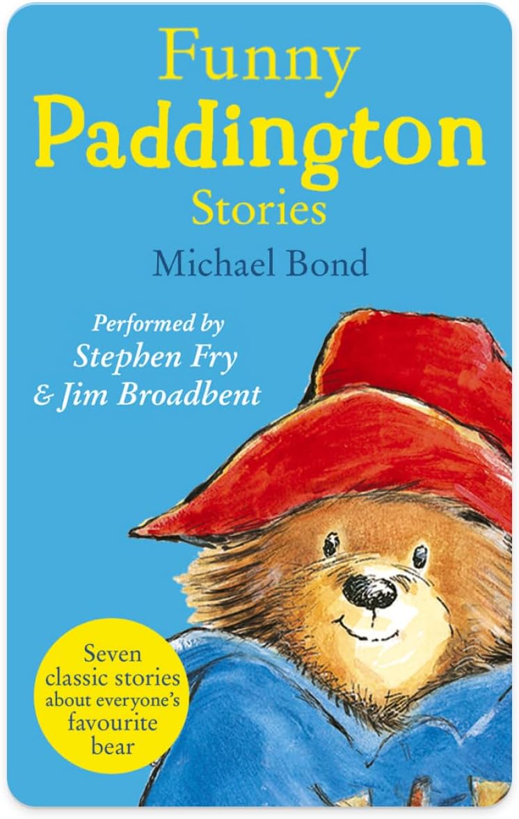 Funny Paddington Stories by Michael Bond - Kids Audio Card for Use with YOTO Player & Mini All-in-1 Audio Player, Screen-Free Listening with Fun Stories for Playtime