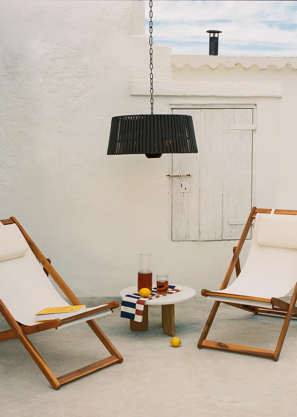 Halogen-Infrarot Heizstrahler 1800W Grau mit LED-Beleuchtung und Fernbedienung IP24 für Terrassen