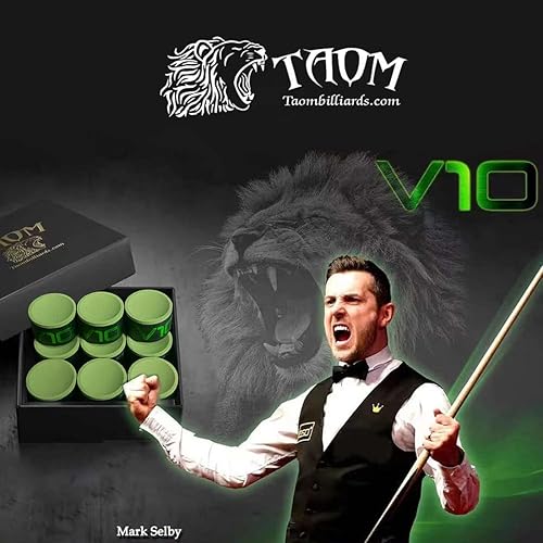 Vista 68 de TAOM - Soporte para tiza de piscina, herramienta práctica redonda, accesorios de billar, mini estuche magnético para tizas, contenedor de caja