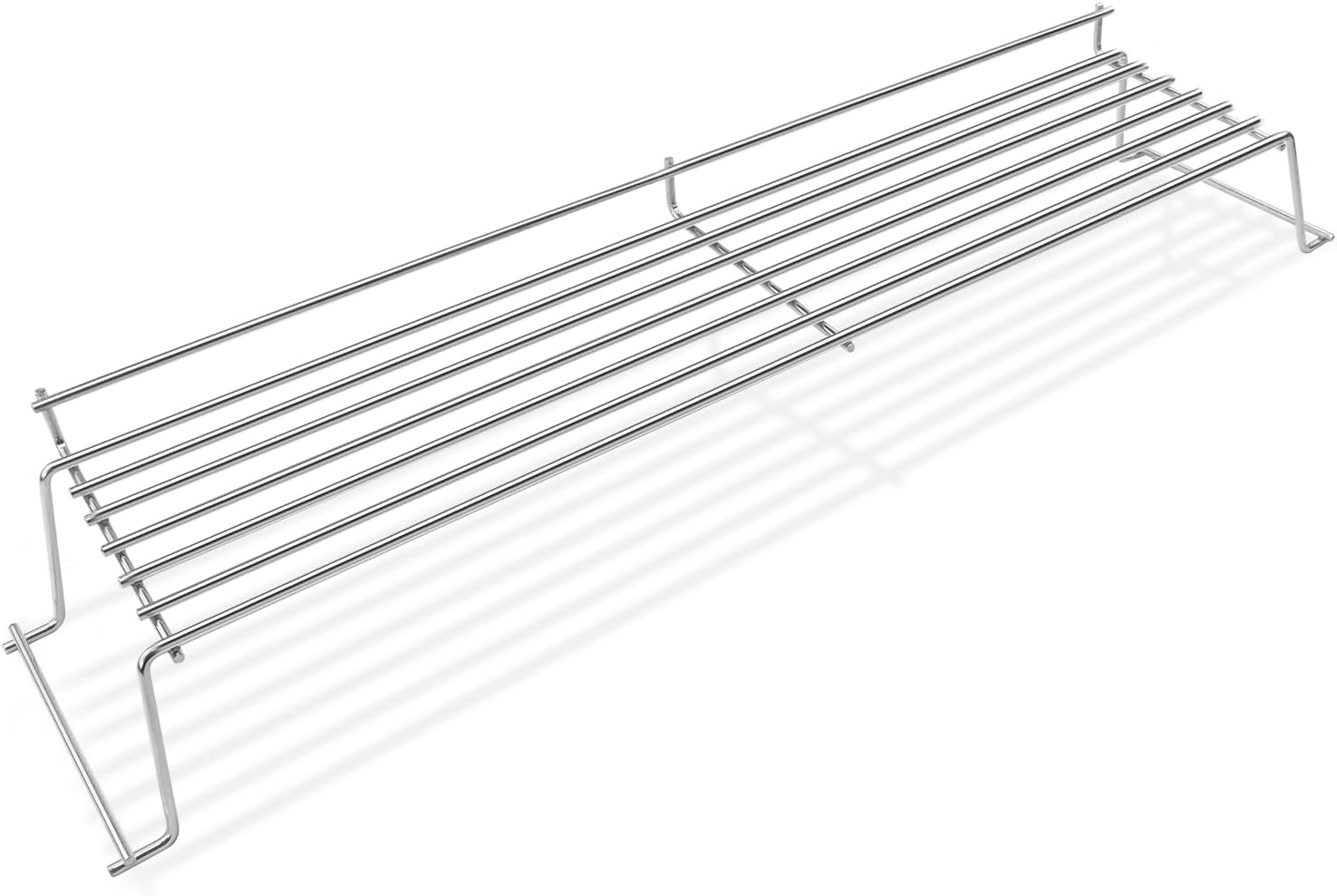 BBQNOVATION XXL Spareribs Halter Edelstahl - Grill Rack Für 10 Rippchen 42cm