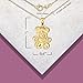 Claddagh Gold Solid 14k Yellow Teddy Bear Pendant Charm
