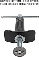 Vista 2 de OEMTOOLS 35058 Herramienta de rebobinado de pistón de pinza de freno, herramienta de retroceso de pinza de freno con resorte, herramienta universal