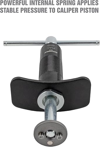 Miniatura 2 de OEMTOOLS 35058 Herramienta de rebobinado de pistón de pinza de freno, herramienta de retroceso de pinza de freno con resorte, herramienta universal