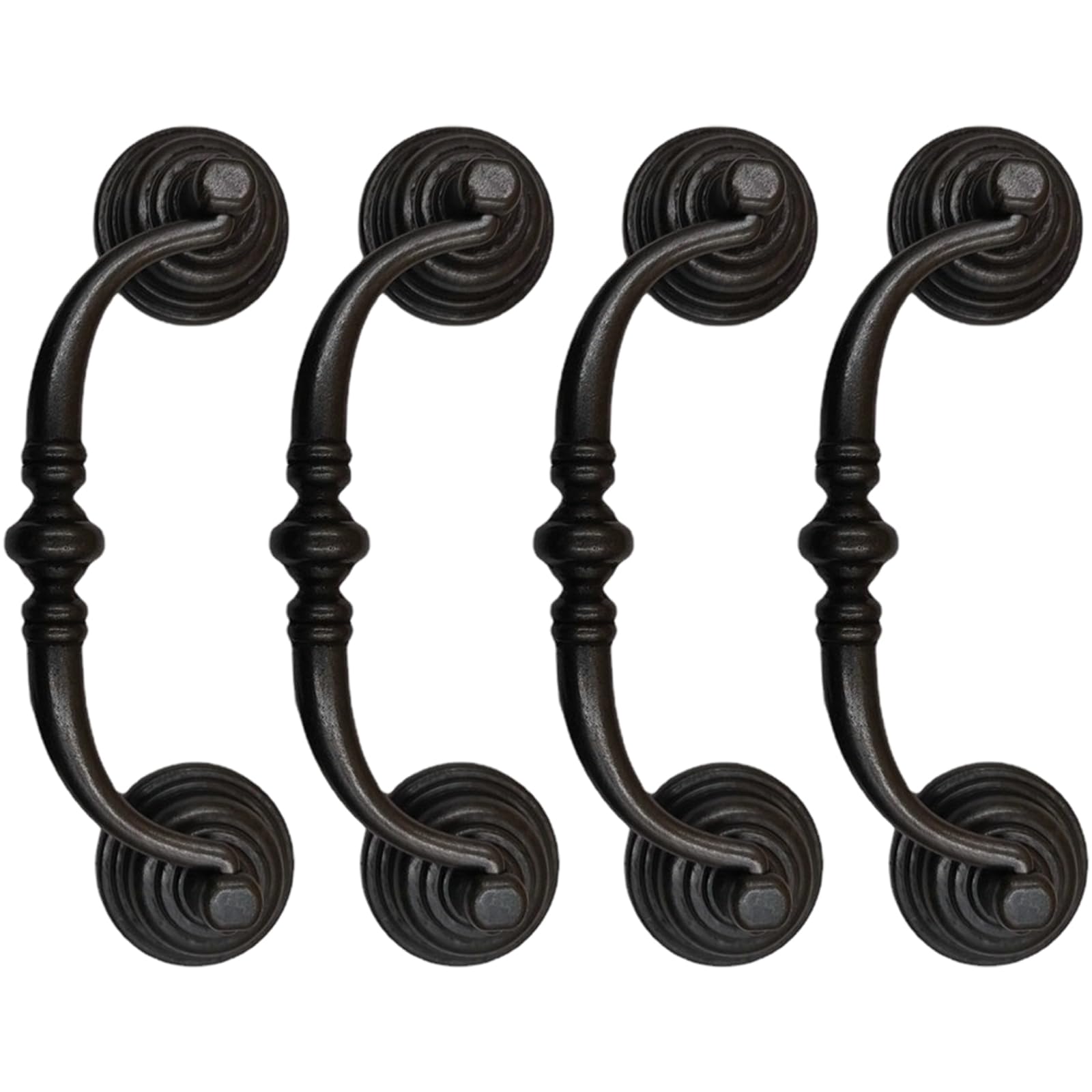 Retros Styles Cabinet Handle with Zincs Alloys Construction Smooth Universals Fit for Cabinets Drawers Heavy Type Drawer Hardwares