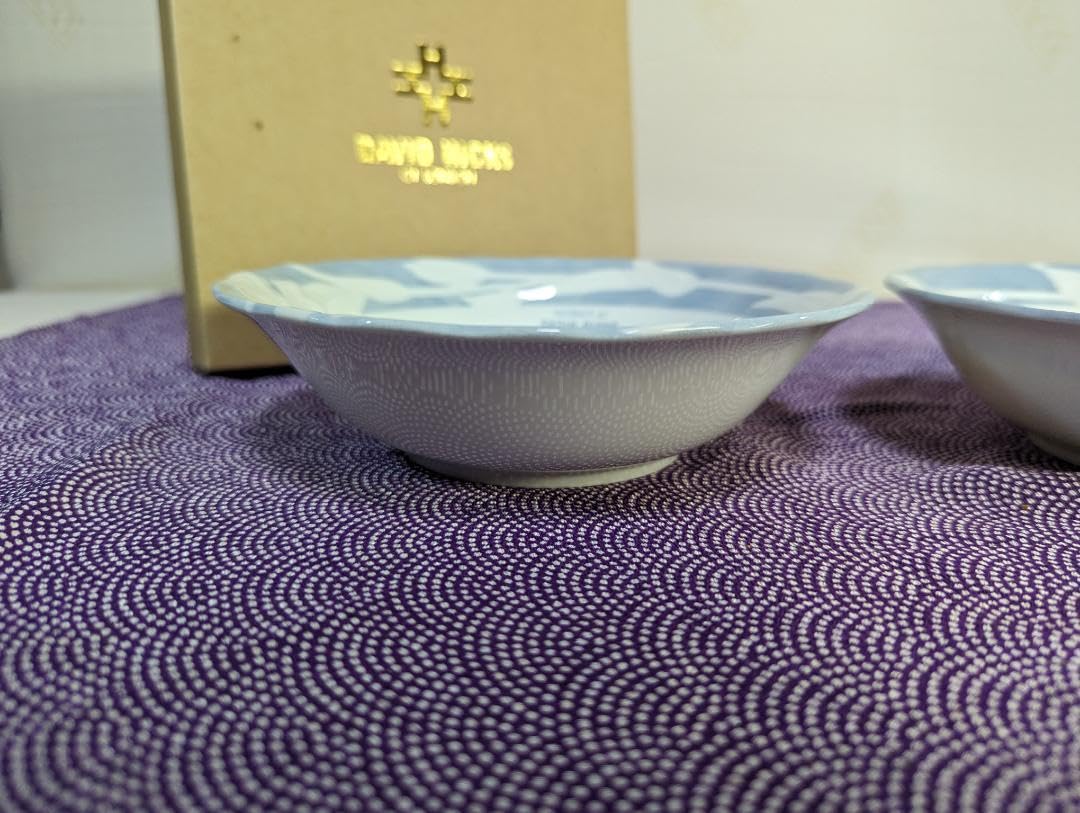 Amazon.co.jp: 昭和レトロDAVID HICKS LONDONペア皿セット : ホーム