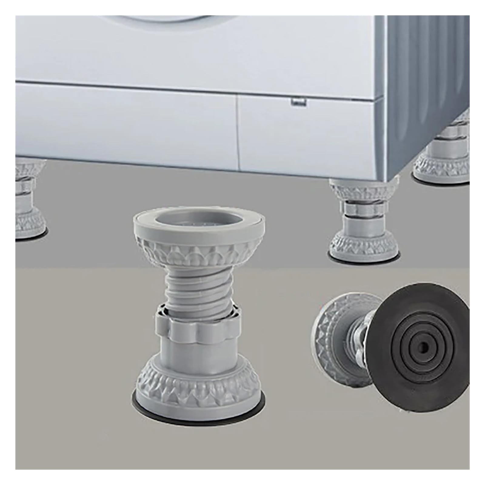 Verstellbare Anti-Vibrations-Pads, Kompatibel Mit Waschmaschinen, 4 Stück