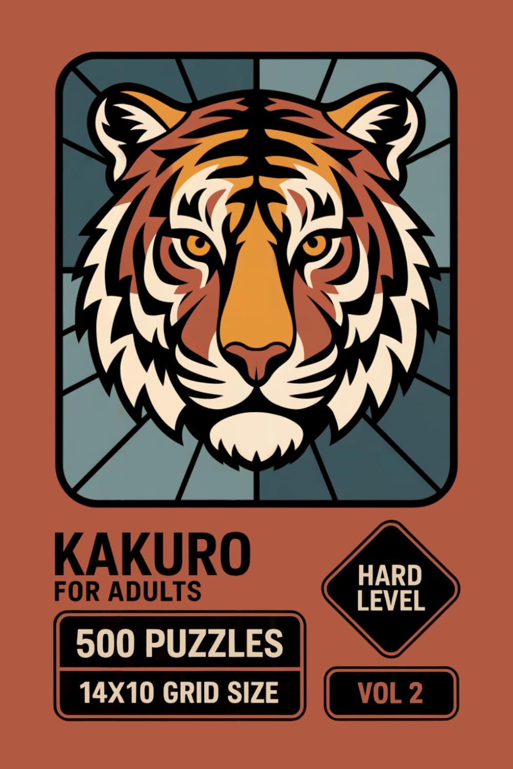 Kakuro for Adults: 500 Hard Puzzles In 14 X 10 Grid Size With Multi Step Reasoning And Clear Breakthroughs Volume 2