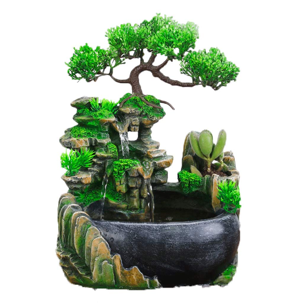 Buy Indoor Fountains op Fountains Rockery Desktop Fountain Decoration