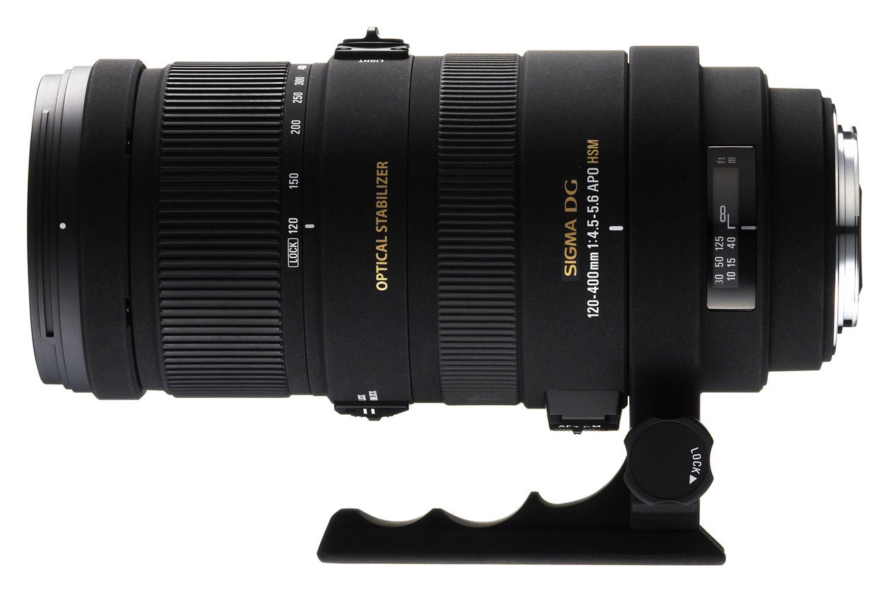 Sigma 120-400mm F4.5-5.6 DG APO OS HSM Lens For Nikon (Black