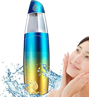 水素噴霧器 高濃度水素水 水素吸入 水素水生成器 フェイススチーマー 美顔器 高濃度水酸素顔スプレー 高圧水酸素注入噴霧器 30ml純水電解水素スプレー ナノ霧化 超微細化粒子 補水美容器 携帯ミスト 噴霧式 保湿器 保湿 補水 乾燥対策 毛穴ケア 汚れ除去 各種肌対応 顔SPA 自宅エステ コンパクト 軽量 USB充電式 使用便利 (ブルー)