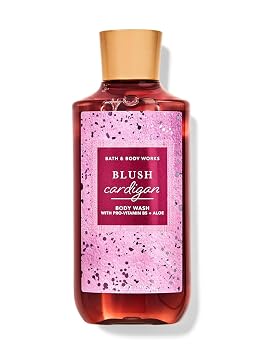 Bath and Body Works Body Wash Shower Gel Gift Set 8 Fl Oz Pack of 1, Blush Cardigan