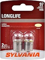 Vista 1 de SYLVANIA - 97 Miniatura de larga duración - Foco, ideal para iluminación interior - Placa de matrícula y más (contiene 2 bombillas)