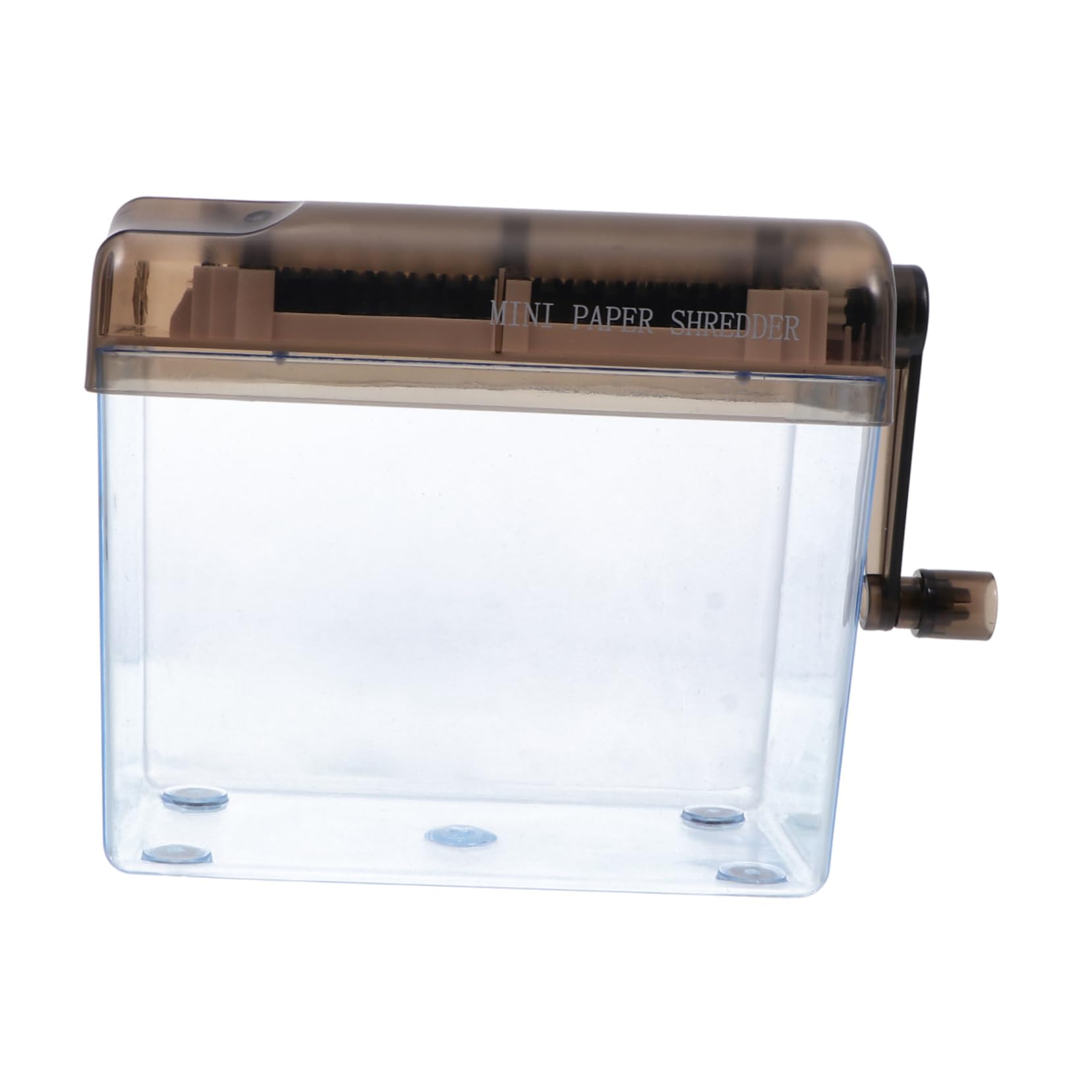 Gatuida Mini Trituratore Manuale per Documenti Macchina Portatile per Ufficio e Casa Facile Usare e per Ricevute e Documenti