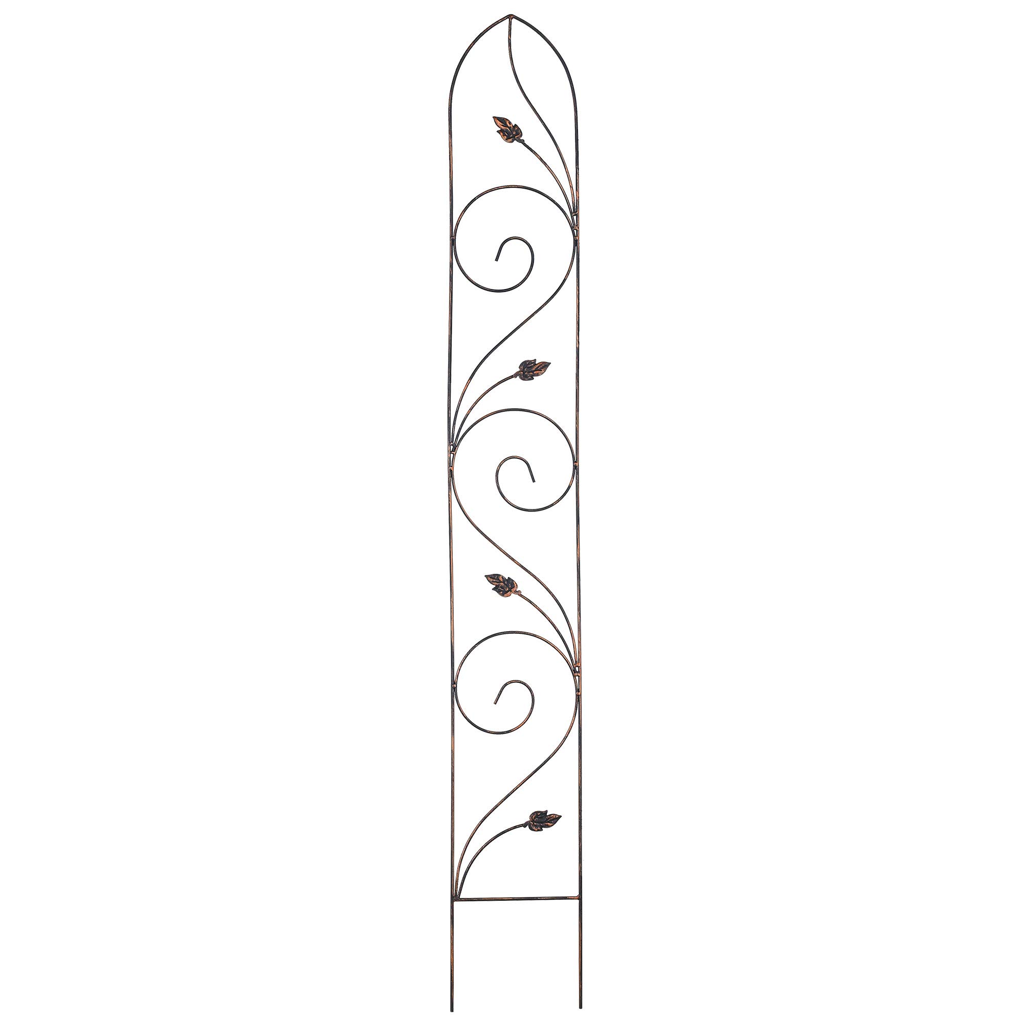 TR06 Autumn Leaf Trellis, Bronze, 6'x10