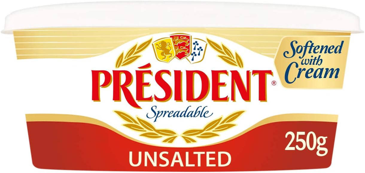 President Unsalted Spreadable Butter, 250g