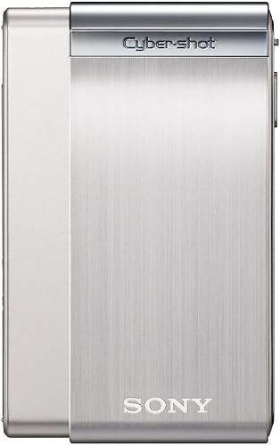 Miniatura 3 de Sony Cyber-shot DSC-T90 Cámara digital de 121 MP con zoom óptico 4x y estabilización de imagen de disparo súper estable plata