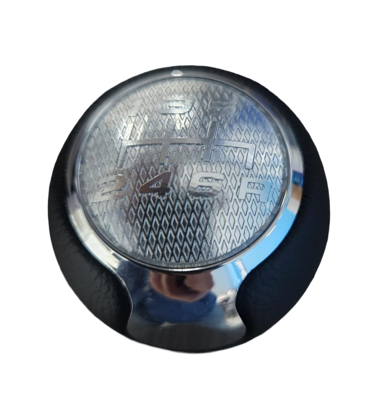 Pomello Leva Cambio Compatibile per Alfa Mito Impugnatura Manuale 6 Marce Manopola Modello ad Avvitare Retro in Basso a Destra