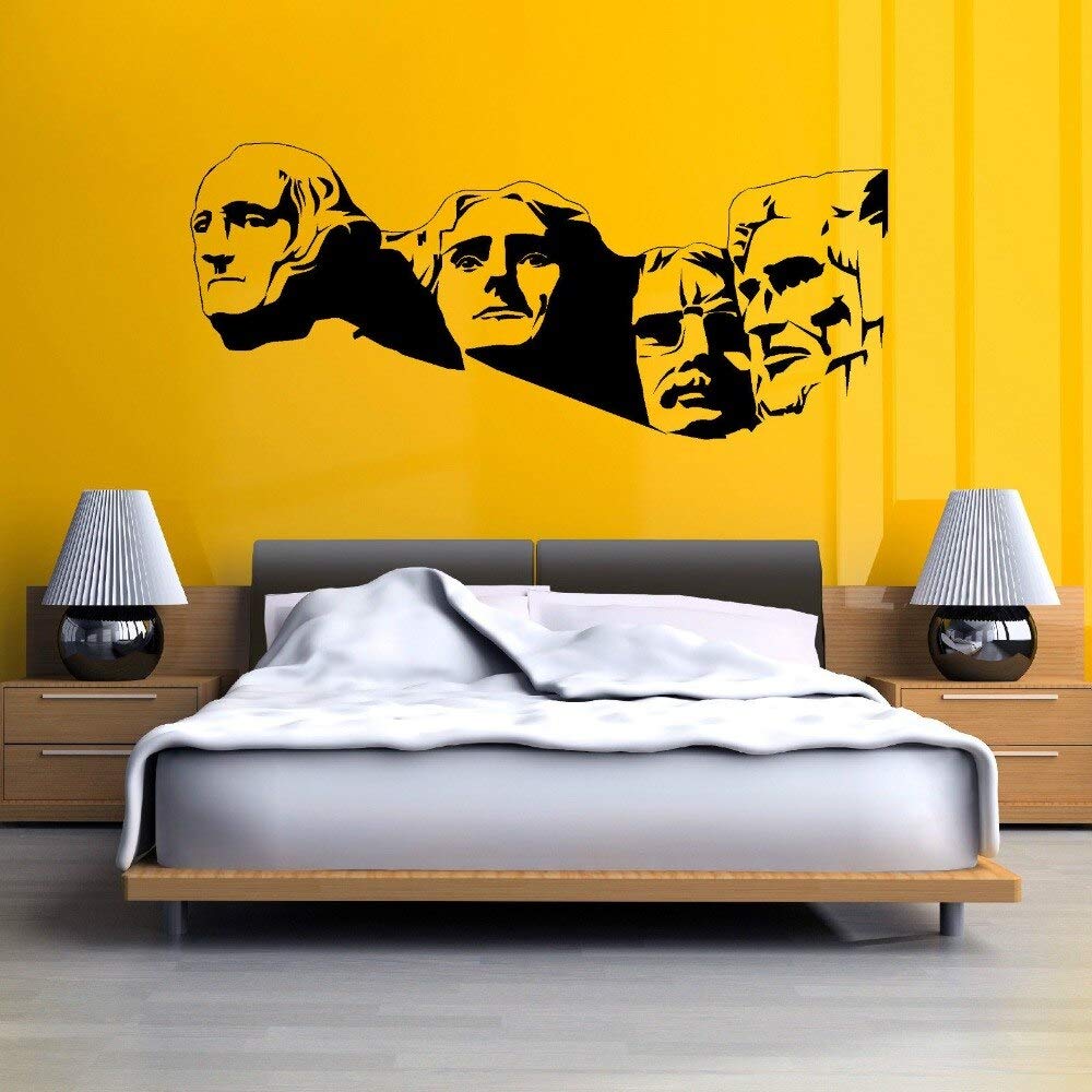 Gadgets Wrap Vinyl Mount National Amerikanisch Usa Wand Kunst Aufkleber Wall Sticker (137 Cm X 58 Cm X 0.4 Cm, Multicolor)