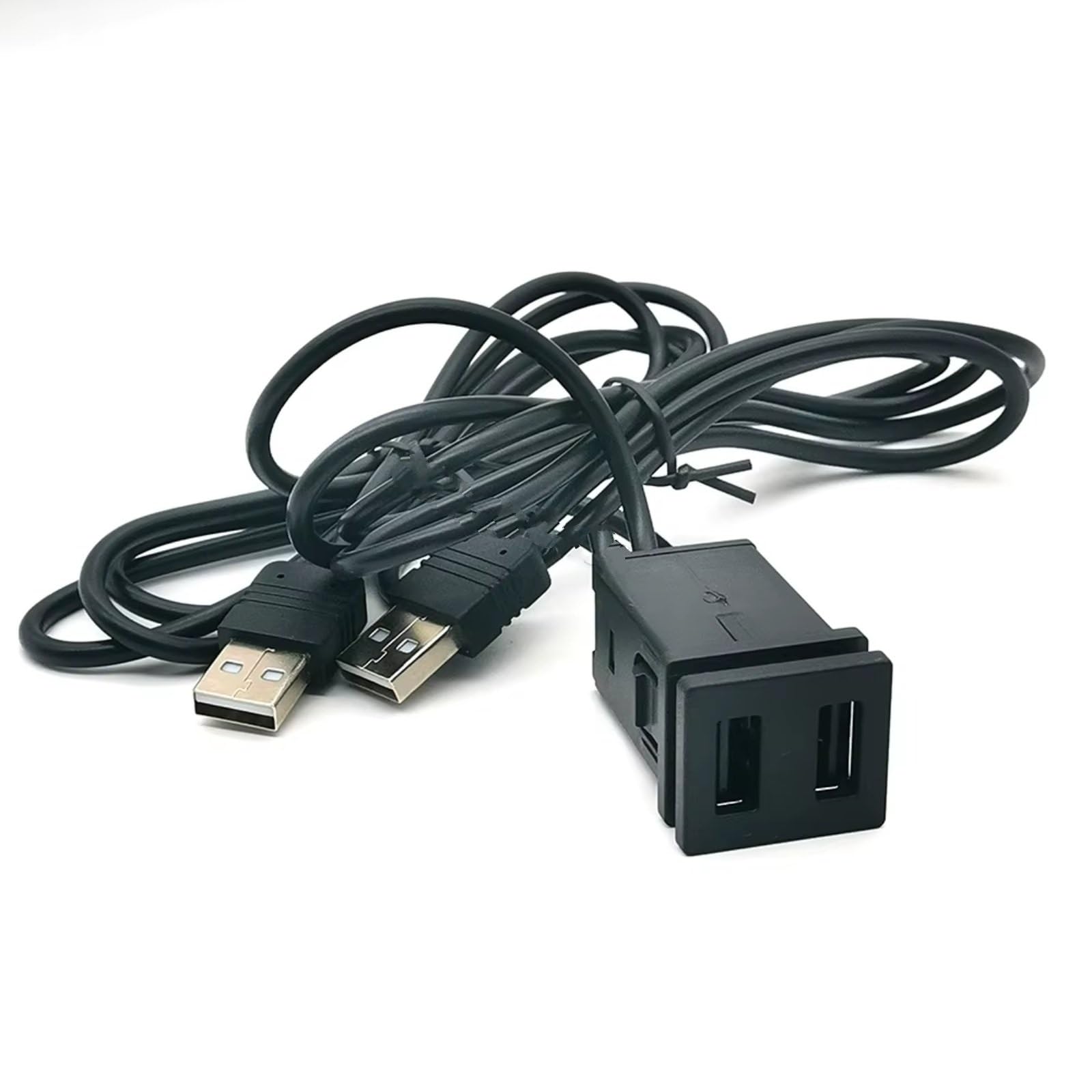 Console Centrale Avec Port USB Compatible Avec Toyota Pour Corolla Pour RAV4 2020–2023 Voiture 12V 24V Double Chargeur QC3.0 Double Prise Audio Interface USB AUX voiture