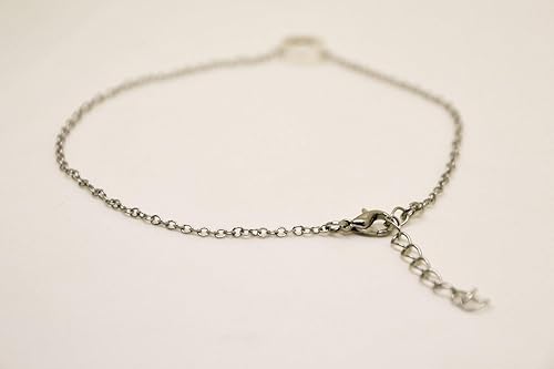 Miniatura 3 de Tobillera de estrella de David, tobillera de cadena de plata con colgante de escudo de David de plata, pulsera de tobillo, regalo para ella, joyería