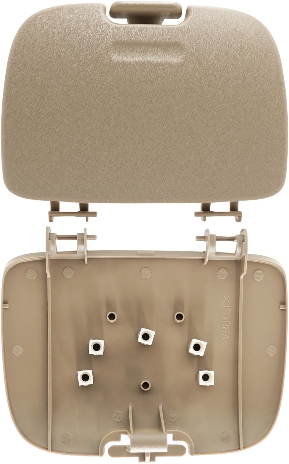 Compatible with Ford Super Duty Overhead Console Door F250 F350 F450 F550 2002 2003 2004, Replace for 2C3Z7811586CAB Garage Door Opener Bin, F350 Overhead Sunglasses Bin Door - Tan