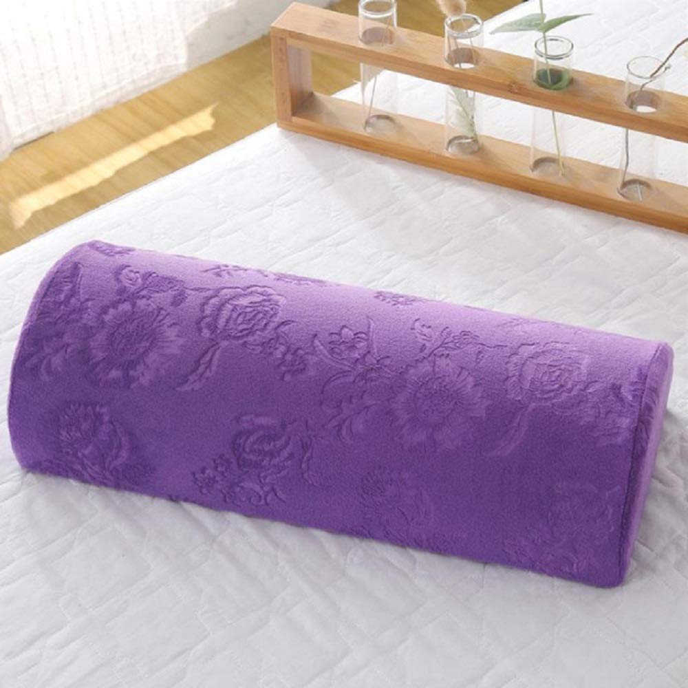 Beauty Salon Message Latex Footrest Pillow Detachable Feet Cushion Support Fumigation Massage Spa Tool (Purple)