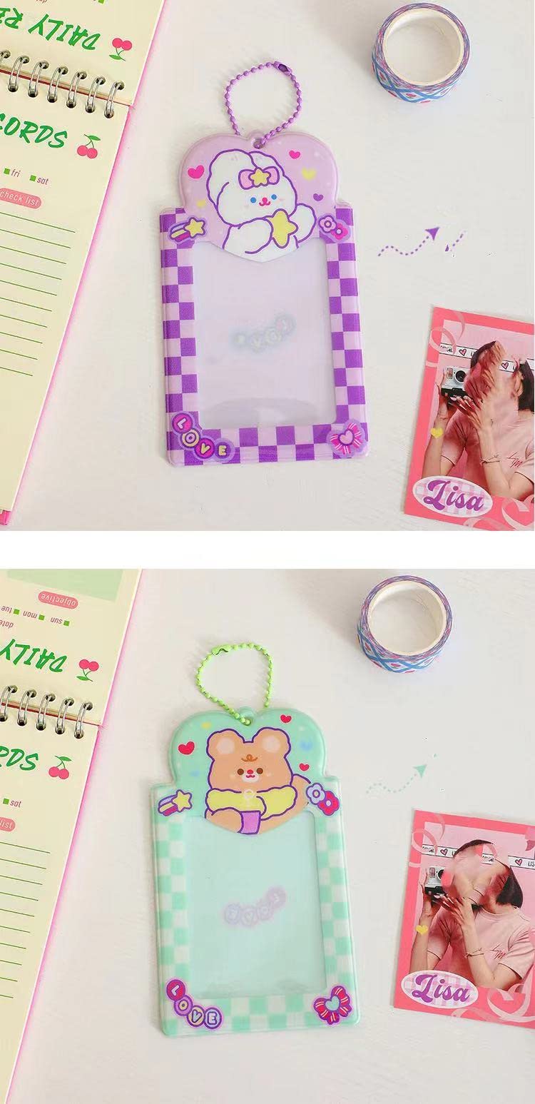 Porte-cartes Photo, Porte-cartes Transparent, Porte-clés, Pochettes