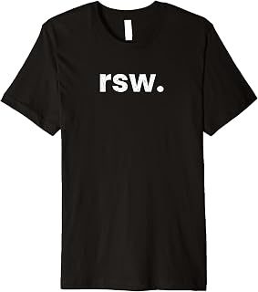 RSW Fort Meyers Florida Airport Code List RSW Premium T-Shirt