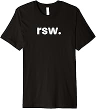 RSW Fort Meyers Florida Airport Code List RSW Premium T-Shirt