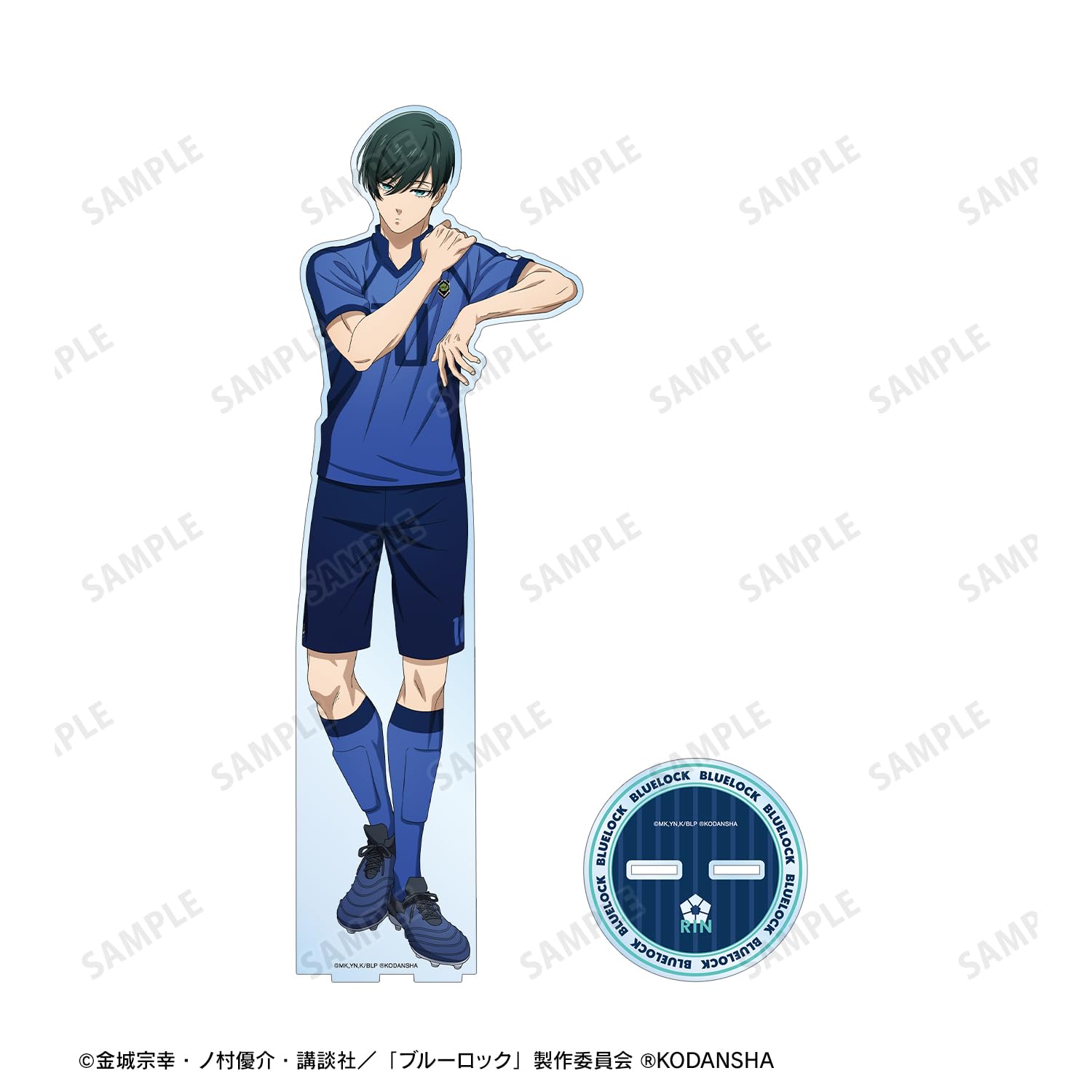 Amazon.co.jp: TVアニメ『ブルーロック』 描き下ろしイラスト 糸師 凛